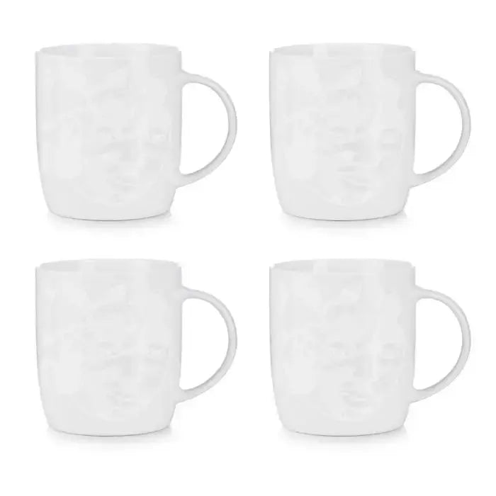 MUG SET OF 4 mystery