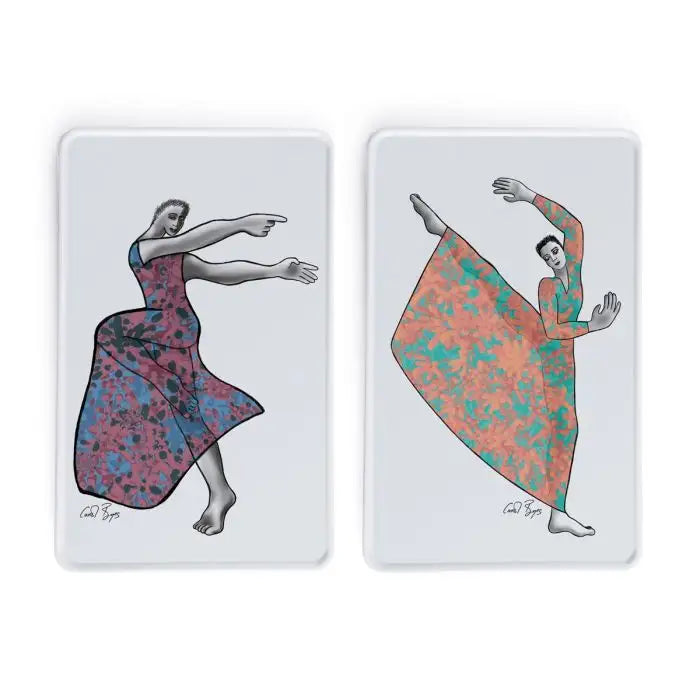 Dancer PLATTER RECTANGLE SET OF 2