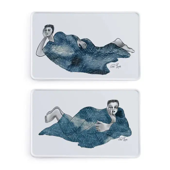 Indigo Girls PLATTER RECTANGLE SET OF 2