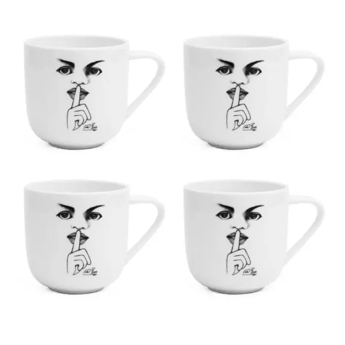 It's A Secret! MUG SET OF 4