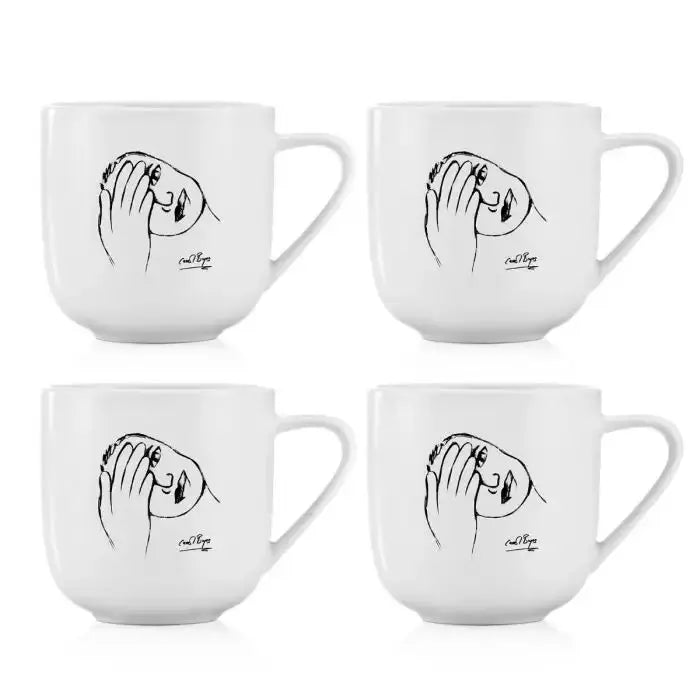 MUG SET OF 4 just a minute!