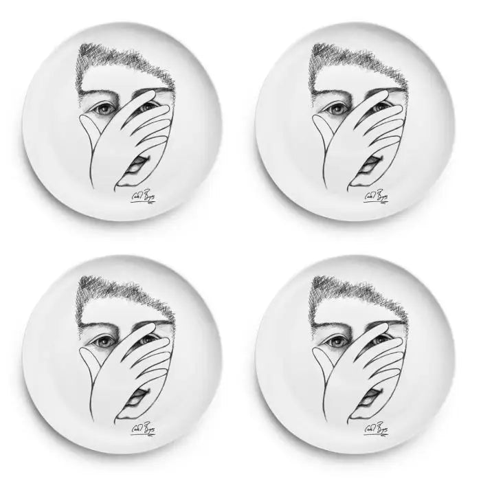 Hidden Charms SIDE PLATE SET OF 4