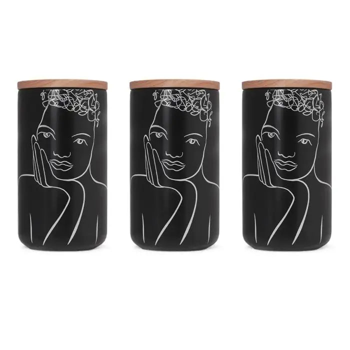 Knowing CANISTER LARGE SET OF 3