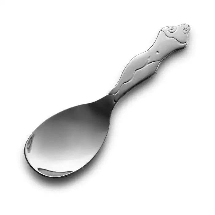 SERVING SPOON woman