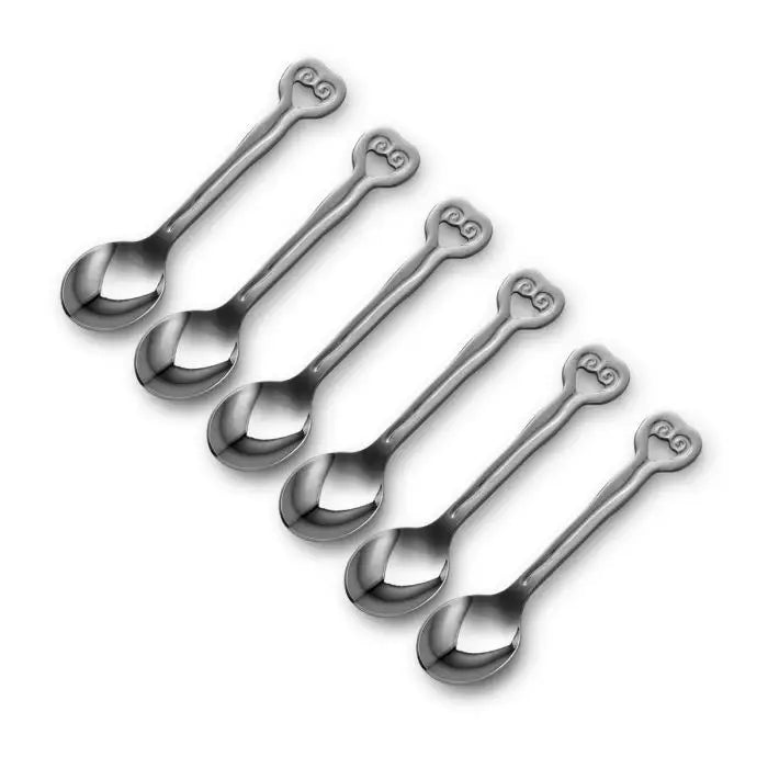 TEASPOON SET OF 6 hanging wave