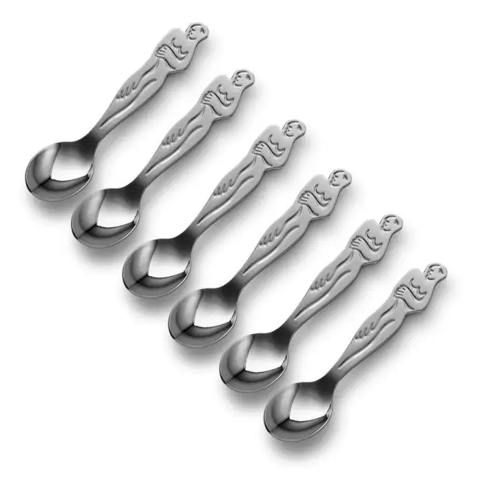 TEASPOON SET OF 6 woman