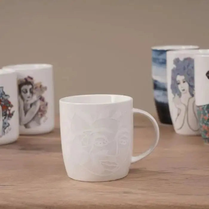 MUG SET OF 4 mystery