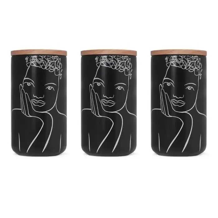 CANISTER LARGE SET OF 3
Knowing