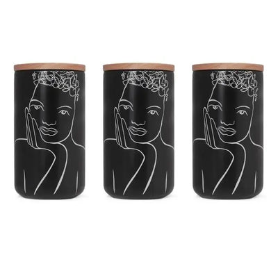 CANISTER LARGE SET OF 3
Knowing