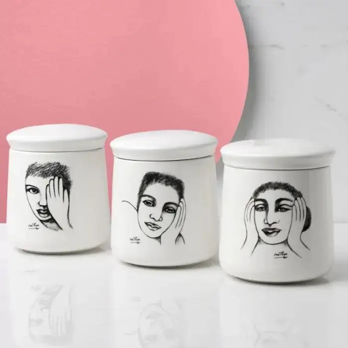 CANISTER SET OF 3
Cover Girl