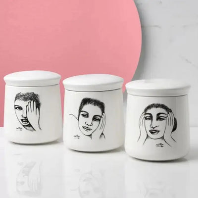 CANISTER SET OF 3
Cover Girl