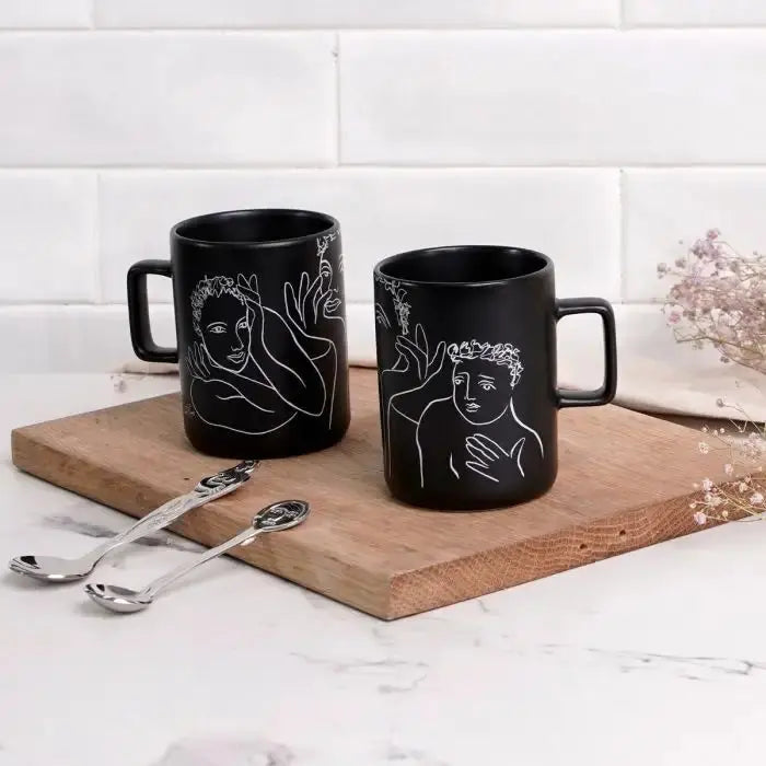 MUG SET OF 4 conversation