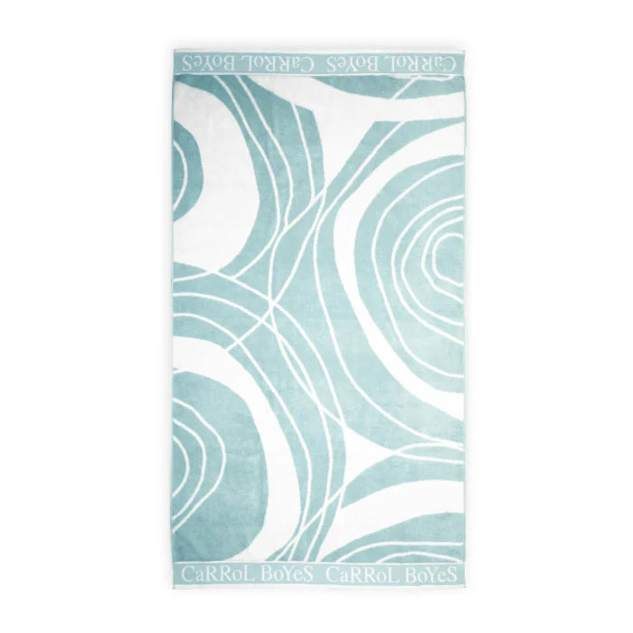 BATH SHEET oasis blue