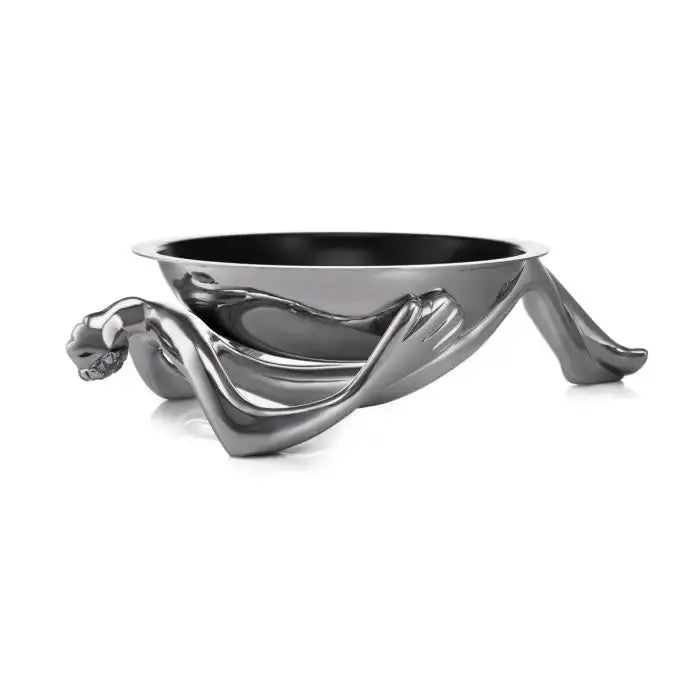 BOWL AND STAND reclining